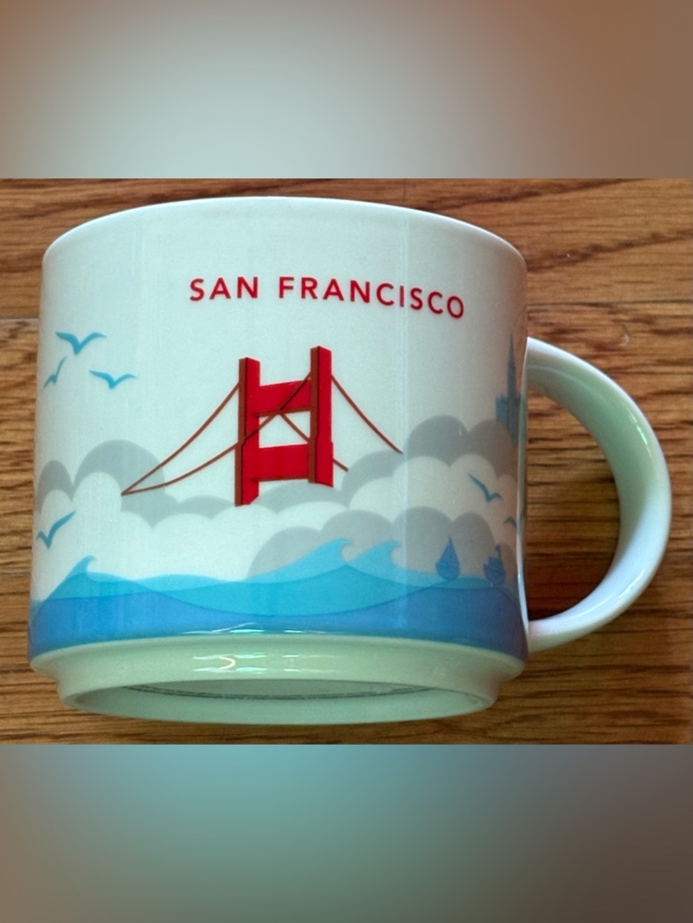 Starbucks San Francisco You Are Here Collection Coffee Mug Tea Cup 14oz 2017